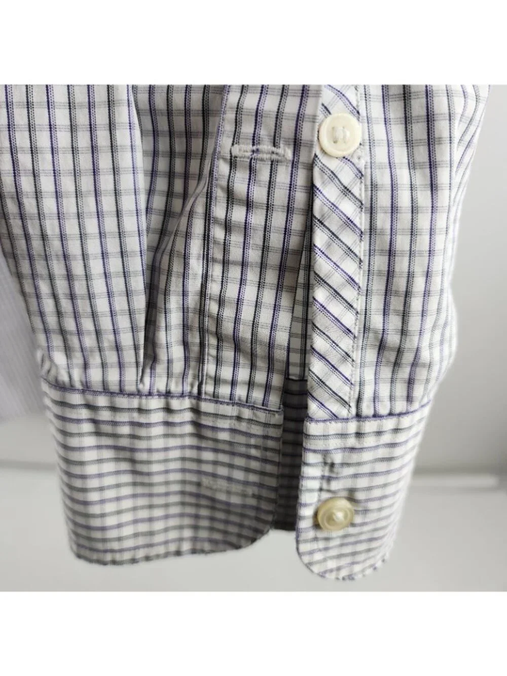 J. Crew Vintage Shirt Mens XXL Multi Haberdashery Grid L/S Button Up 80s 2Ply